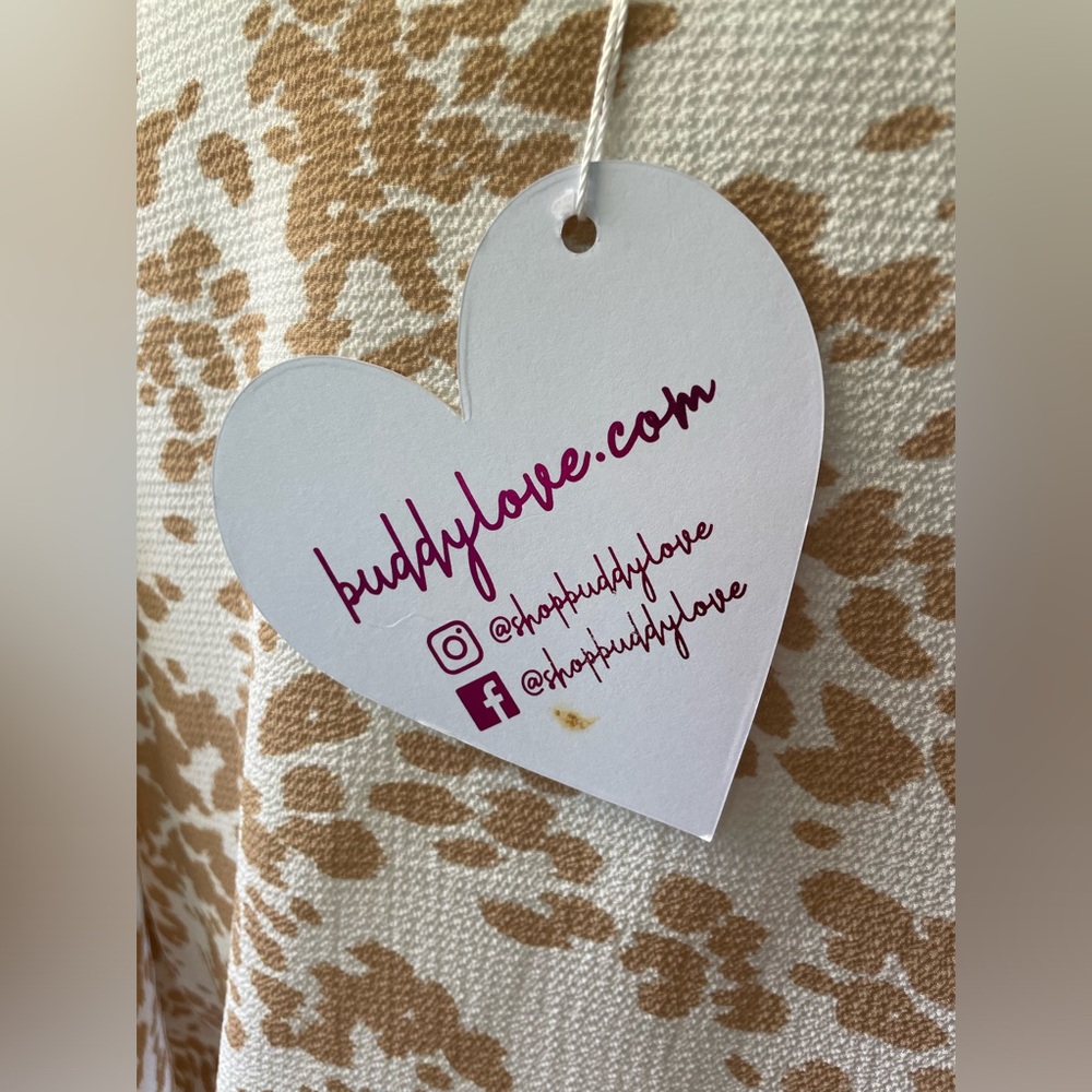 BUDDY LOVE DAVE KIMONO COWHIDE TOP SIZE XS - Picture 8 of 14